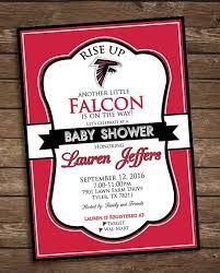 Atlanta Falcons Baby Shower Invitation Wedding Invitations With Pictures Baby Shower April Baby Shower