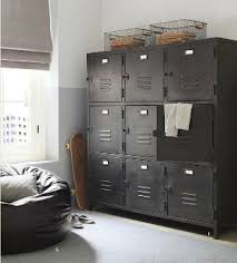 Ways To Use Metal Lockers In Kids Rooms Locker Storage Storage Kids Room Metal Lockers