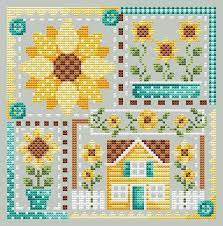 Maybe you would like to learn more about one of these? Sunflower Patchwork Shannon Christine Designs Cross Stitch Patterns