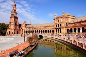 España, esˈpaɲa (listen)), formally the kingdom of spain (spanish: Der Plaza De Espana In Sevilla Andalusien Spanien