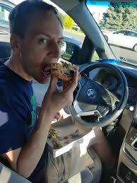 I just wanna know who has the better stache, Poe or the Mac Daddy? 🤭 Lunch  with the boys at a local fav for pizza, Joe Bologna's…so good!