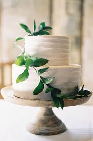 Another Example Of A Simple Cake With Greenery Maia Wedding Cake Rustic Elegant Wedding Cakes Greenery Wedding