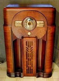 Deco Floor Model Vintage Radio Antique Radio Retro Radios