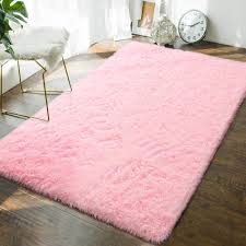 How should a living room carpet be like? Buy Andecor Soft Fluffy Bedroom Rugs 3 X 5 Feet Indoor Shaggy Plush Area Rug For Boys Girls Kids Baby College Dorm Living Room Home Decor Floor Carpet Pink Online In Turkey B08n6f66x6