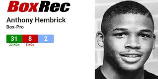 BoxRec: Anthony Hembrick