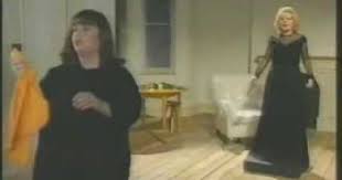 Marlene Dietrich Parody By French And Saunders Jennifer Saunders Marlene Dietrich Dawn French