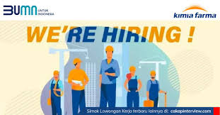 Berikut kami informasikan terkait posisi, persyaratan dan berkas lamaran yang dibutuhkan dalam mengajukan lowongan kerja tersebut. Lowongan Kerja Pt Kimia Farma Persero Tbk Maret 2021
