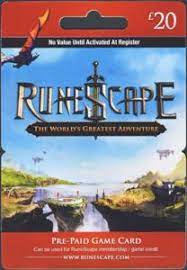 For osrs players would means a really high limitation in the content of the game. Gift Card Runescape Computer Games Various United Kingdom Of Great Britain Northern Ireland Jagex Col Uk Comga 0051aa