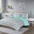 Aqua And Grey Bedding