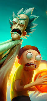 Salona bir baskasinin gelmesi onun icin hic bir sey ifade etmez. Trippy Rick And Morty Desktop Wallpaper Novocom Top