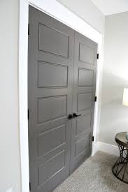 The easiest way to paint a door is while it is in its frame on its hinges. Choosing Interior Door Styles And Paint Colors Trends