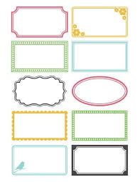 You can get these templates without spending a penny. Free Printable Label Templates Printable Label Templates