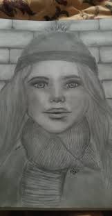 My pencil drawing of Chakotay