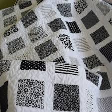 Black And White Quilt Patterns Homemade Modern Patchwork Quilts Custom By Hearttoheartquilts Black And White Quilts Quilts Custom Quilts