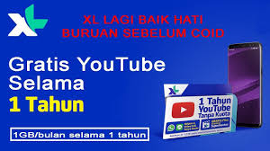 Cara internet gratis xl unlimited 2021. Segera Aktifkan Xl Kuota Youtube Selama 1 Tahun Youtube