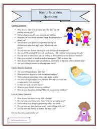 Nanny Interview Questions Grab Your Printable Checklist Nanny Interview Nanny Interview Questions This Or That Questions