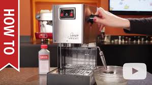 Fill the carafe with equal parts white vinegar and water. Gaggia Classic Cleaning And Maintenance Whole Latte Love Support Library