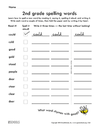 Free french worksheets online printable language. Worksheets Word Lists And Activities Greatschools