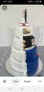 Pin By Selenia On Wedding Cake Possibles Military Wedding Cakes Marine Wedding Cakes Wedding Cake Photos