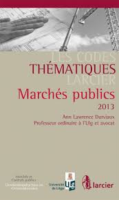 Avocate namuroire, spécialisée en droit économique et des marchés publics, elle était professeur à l'université de liège et vice doyen de sa faculté. Code Thematique Larcier Marches Publics Format Poche Realise Sur Mesure A La Demande D A L Durviaux Lsb P Larc The Durviaux Ann Lawrence 9782804466602 Amazon Com Books