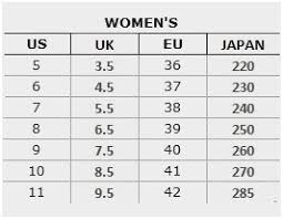 us vs eu size chart bedowntowndaytona com