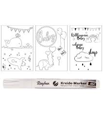 In diesem blogpost findet ihr unterschiedliche fensterbilder vorlagen zum ausdrucken. Fenster Malvorlagen Set Baby 3 Vorlagen Und 1 Kreidemarker