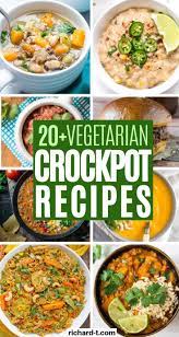 20 Crockpot Vegetarian Recipes That Ll Make Your Day Vegetarian Crockpot Recipes Vegetarian Slow Cooker Recipes Vegetarian Crockpot