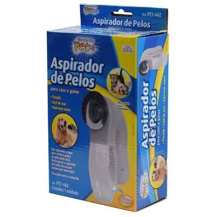 Aspirador de Pelos Pet Portátil para Cães e Gatos PET-442 WESTERN