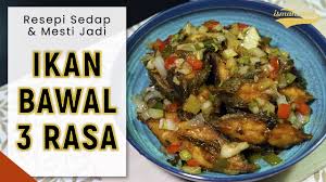 Resepi ikan kukus sambal thai. Ikan Bawal 3 Rasa Resepi Sedap Mesti Jadi Youtube