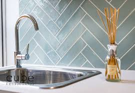 solid mint glossy ceramic tile supplies