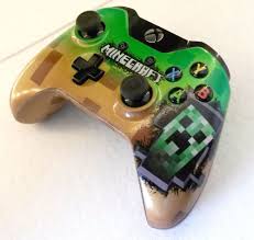 Custom Xbox One Wireless Controller Complete One Of A Kind Minecraft Custom Xbox Xbox Wireless Controller Wireless Controller