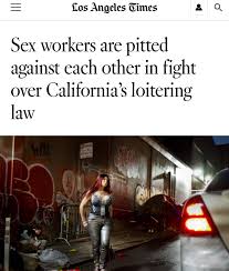 Peoples City Council - Los Angeles on X: Well look at that…. The @latimes  has changed yesterdays ridiculous & awful headline about police arresting  sex workers for existing. This is just hours
