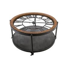 Atmosphera Le Depot Bailleul Table Basse Ajmal Bois Massif Manguier Salon Meubles