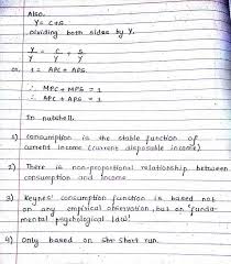 Absolute Income Hypothesis Macroeconomics Macroeconomics Economics Notes Macroeconomics Hypothesis