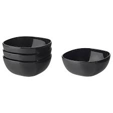 Backig Bowl Black Ikea In 2020 Black Tableware Bowl Black Bowl