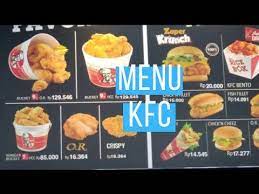Pin By Marrium Sami On Menu In 2021 Kentucky Fried Kfc Chicken Menu