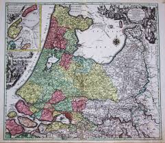 Holland viesnīcas un karte visu rajonu karte: Tabula Comitatus Hollandiae Holland Nederland Netherlands Amsterdam Utrecht Niederlande Carte Gravure Map Karte By Seutter Matthaus 1678 1757 1730 Map Antiquariat Steffen Volkel Gmbh