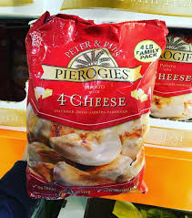 Yum Peterandpatspierogies Potatoes And Cheese Pierogies Cheddar Swiss Farmers Parmesan 4 Lb Bag Only 6 97 Costco Costco Food Snack Recipes Snacks