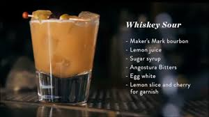 Whiskey Sour Classic Formula Cocktail Recipe