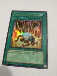 Check spelling or type a new query. Card Of Safe Return Yugioh Value 0 99 82 99 Mavin