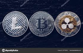 bitcoin litecoin ripple coins currency finance money graph