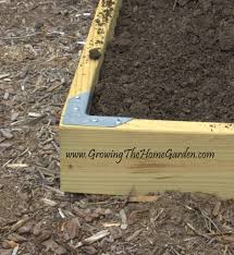 Feel like your raised bed needs more side support? Brackets For Diy Corners On Raised Beds Growing The Home Garden