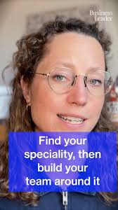 "Find your speciality as a leader, then build your team around it.", Pip…