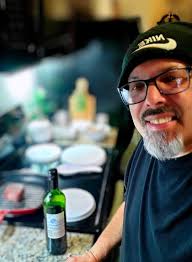 Grilled Beef Tenderloin with Red Wine Demi Glace Sauce and Arugula Salad