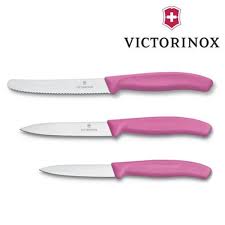 Lot 3 Couteaux De Cuisine Office Victorinox Swissclassic Roses Taille Taille Unique Ustensile Cuisine