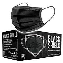 Zertifiziert als ffp2 nr atemschutzmaske nach en149:2001+a1:2009. Black Shield Ce Zertifiziert Schwarze Medizinische Gesichtsmaske Gemass Din En 14683 Typ I Bfe 95 50 Stuck Amazon De Gewerbe Industrie Wissenschaft