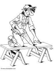 coloriage menuisier coloriages gratuits a imprimer dessin 2862 art doodle