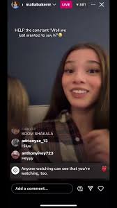 Malia and Ivory Baker Live