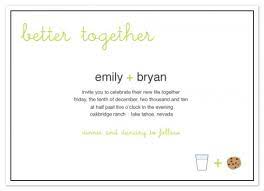 invitation wording wedding invitations invitations better together