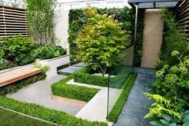 Mau di halaman depan, belakang, atau malah di dalam. Desain Taman Minimalis Depan Rumah Cantik Small Garden Plans Small Backyard Gardens Front Garden Design